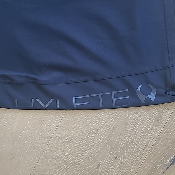 Hylete Athletic Shorts Men's Medium Navy Blue/Black Lightweight Workout Shorts - Picture 3 of 7